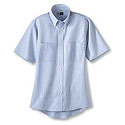 Short Sleeve Button-Down Tailored Work Shirt
