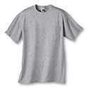 Item 1160 - Ringspun Cotton SS T-Shirt With Pocket