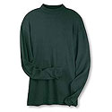 Interlock Mock Turtleneck
