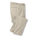 Men's Pleated Twill Pants