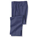 Men's Polyester/Cotton Flat-Front Twill Pant