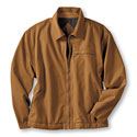 Lightweight Fleece-Lined Canvas Jacket