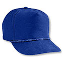 Solid-Back Poplin Baseball Cap