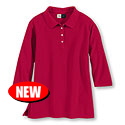 Women's OutFront - Sleeve Endurance Pique Polo