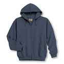 WearGuard® Low-Shrink Full-Zip Hooded Sweatshirt
