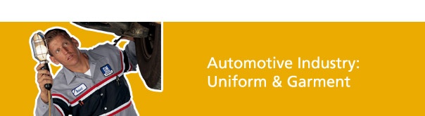 Solutions for Automotive Industry: Uniform & Garment