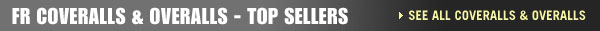 Flame Resistant Coveralls & Overalls - Top Sellers