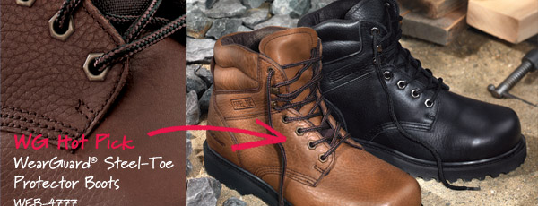 ARAMARK WearGuard Work Boots and shoes: Steel-toe, work, leather and waterproof boots and shoes