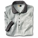 Item 1297 - Men's Herringbone Polo Shirt